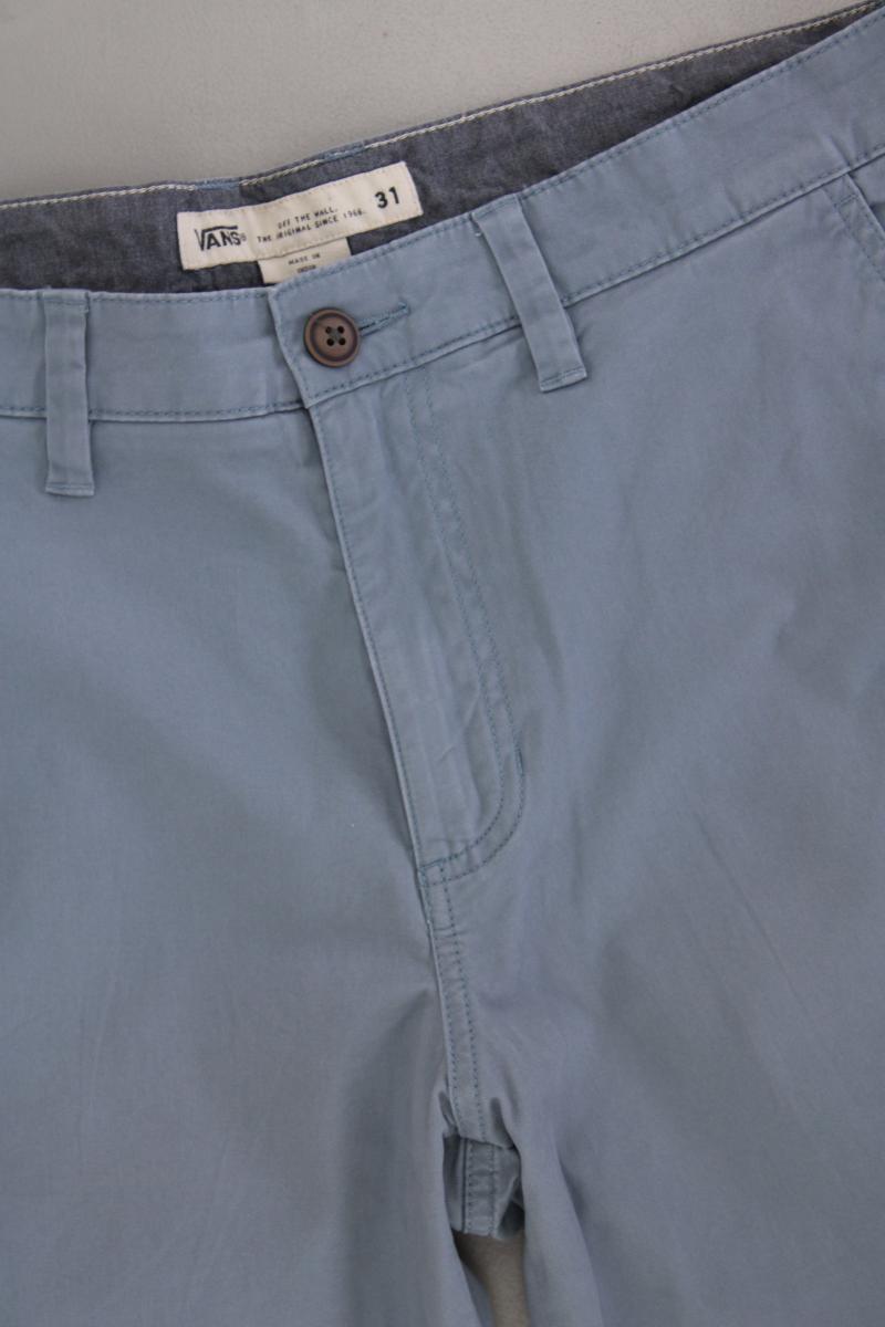 Vans Chino Shorts für Herren Gr. W31 blau aus Baumwolle