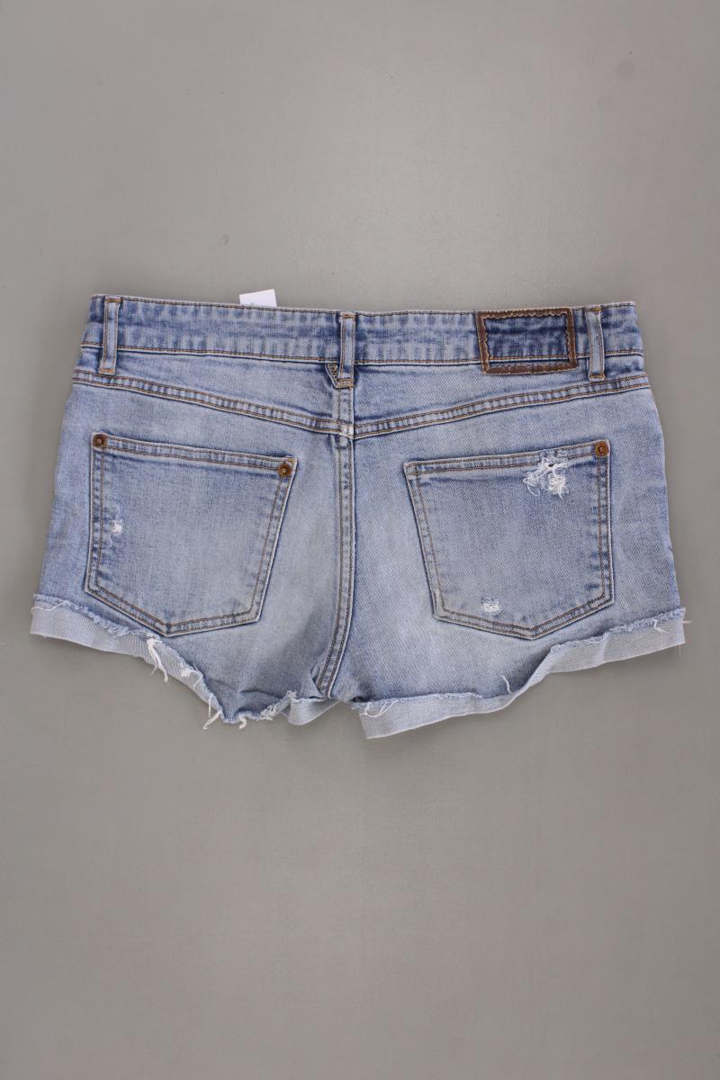 Pull&Bear Jeansshorts Gr. 36 blau