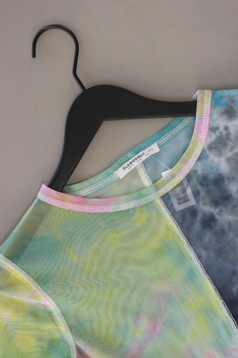 Glamorous Batikshirt Gr. 38 mit Batikmuster neuwertig Langarm mehrfarbig