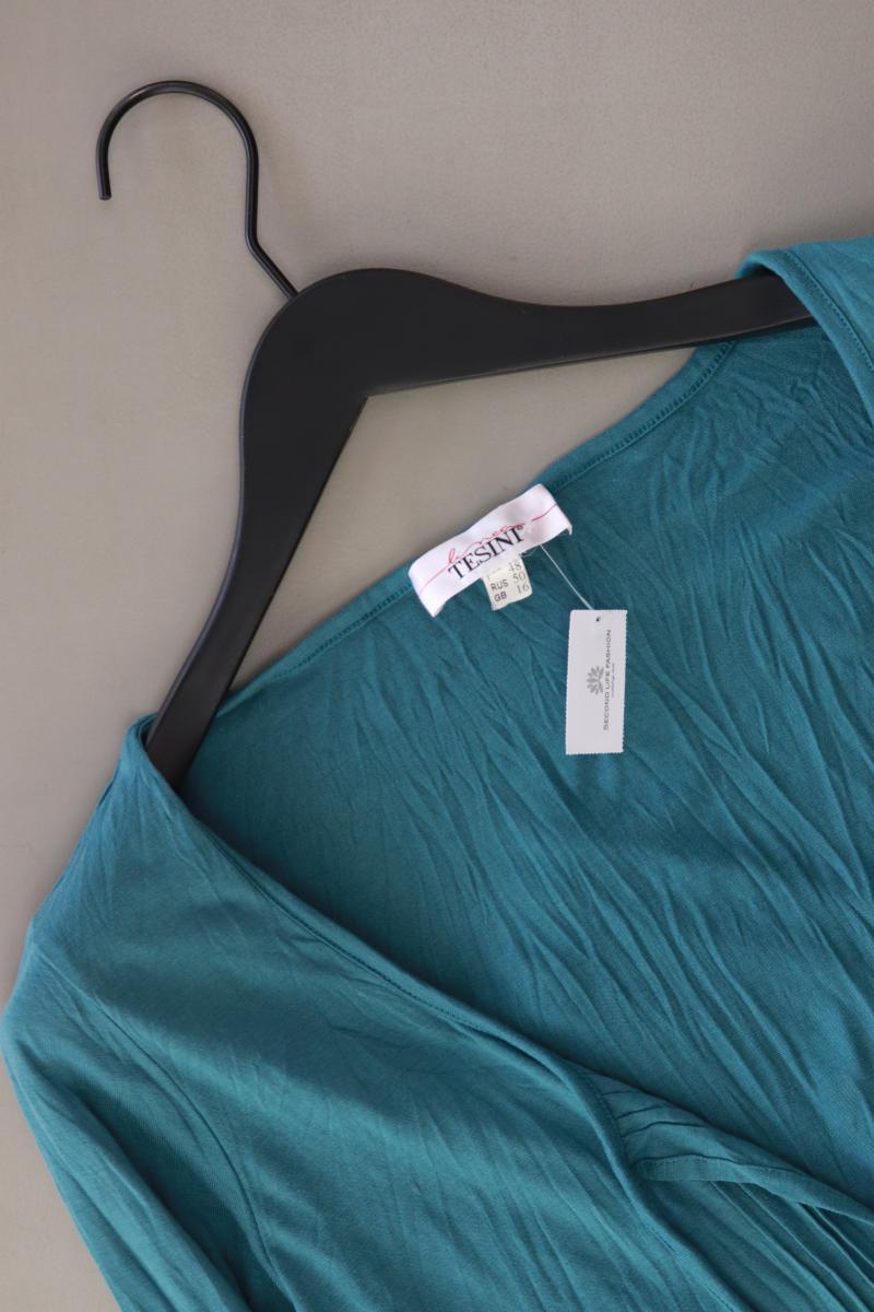 Tesini Langarmkleid Gr. 42 blau