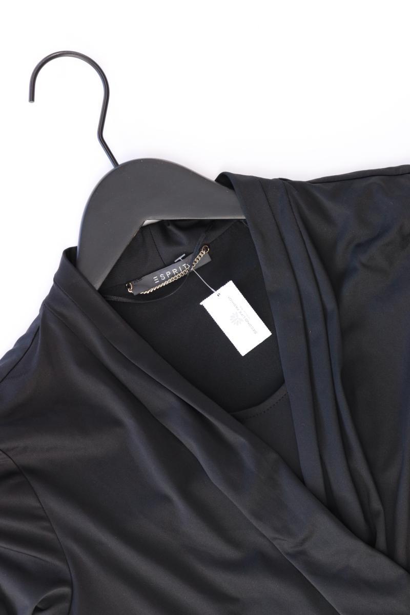 Esprit Regular Bluse Gr. S 3/4 Ärmel schwarz aus Polyester