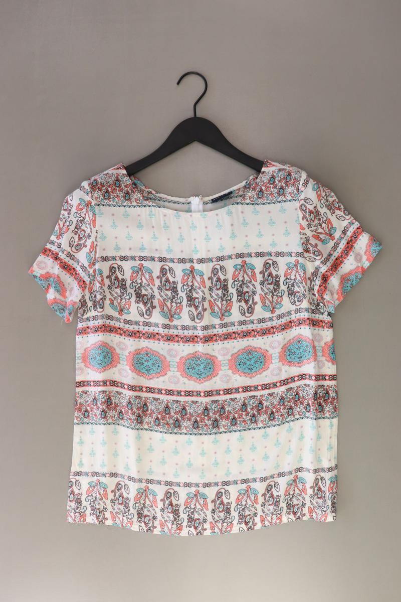 Get it on by s.Oliver Kurzarmbluse Gr. 40 mit Paisleymuster mehrfarbig