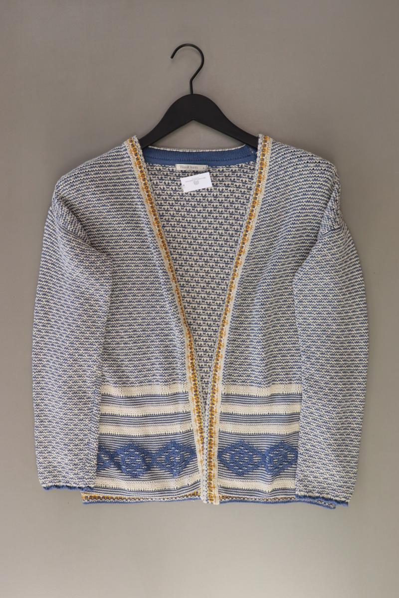 WoolOvers Regular Cardigan Gr. S Langarm creme aus Baumwolle