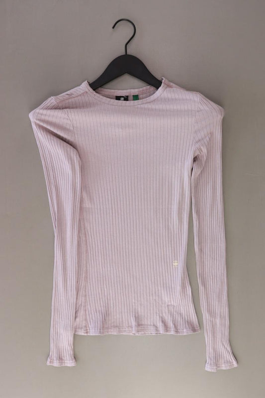 G-Star RAW Longsleeve-Shirt Gr. S Langarm rosa aus Baumwolle