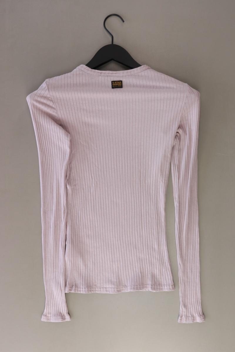 G-Star RAW Longsleeve-Shirt Gr. S Langarm rosa aus Baumwolle