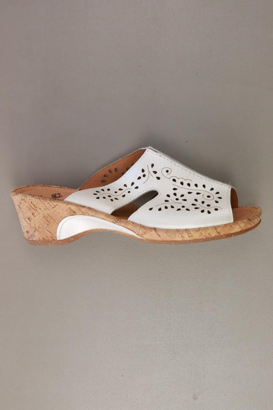 Waldläufer Sandalen Gr. 40 neuwertig weiß aus Leder