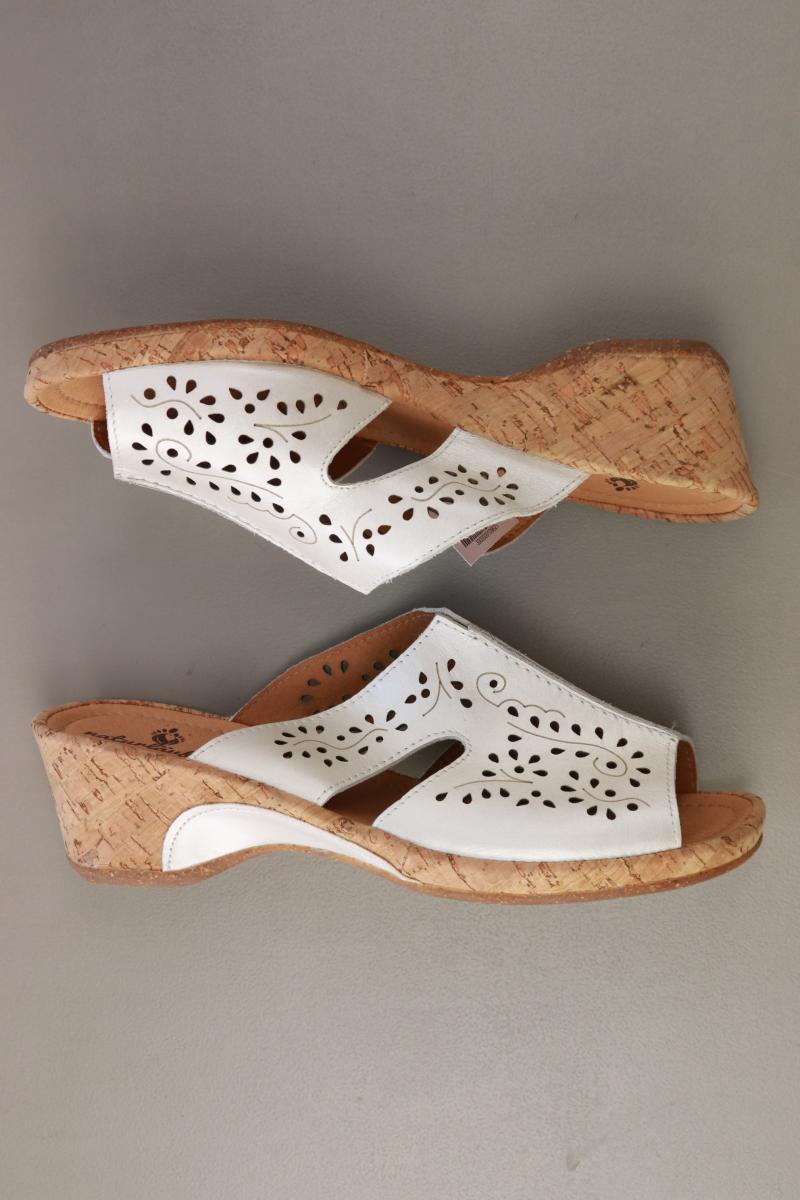 Waldläufer Sandalen Gr. 40 neuwertig weiß aus Leder