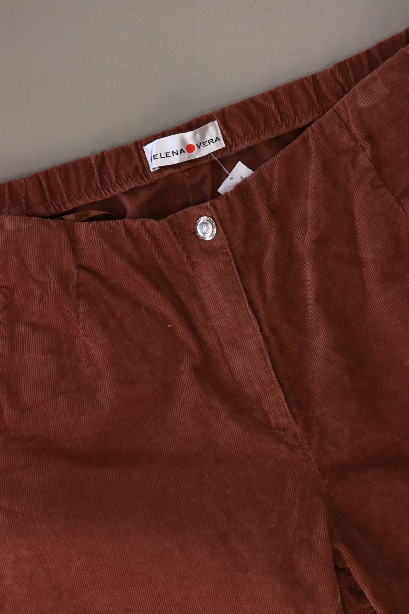 Helena Vera Cordhose Gr. Kurzgröße 23 braun aus Baumwolle