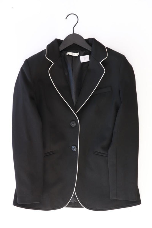 Mango Longblazer Gr. 40 schwarz aus Polyester