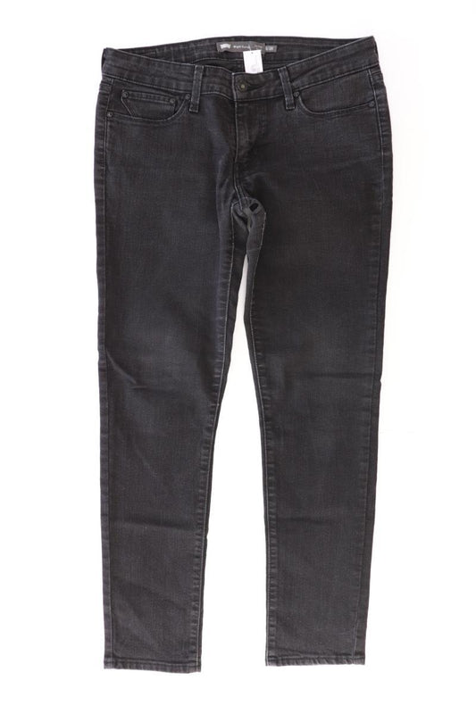 MAC Skinny Jeans Gr. W28 grau aus Baumwolle