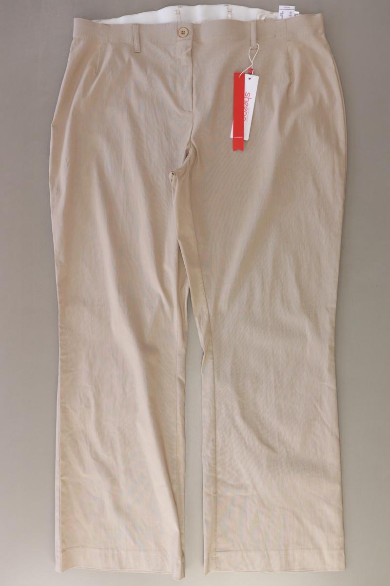 sheego Stoffhose Gr. 50 neu mit Etikett creme aus Viskose