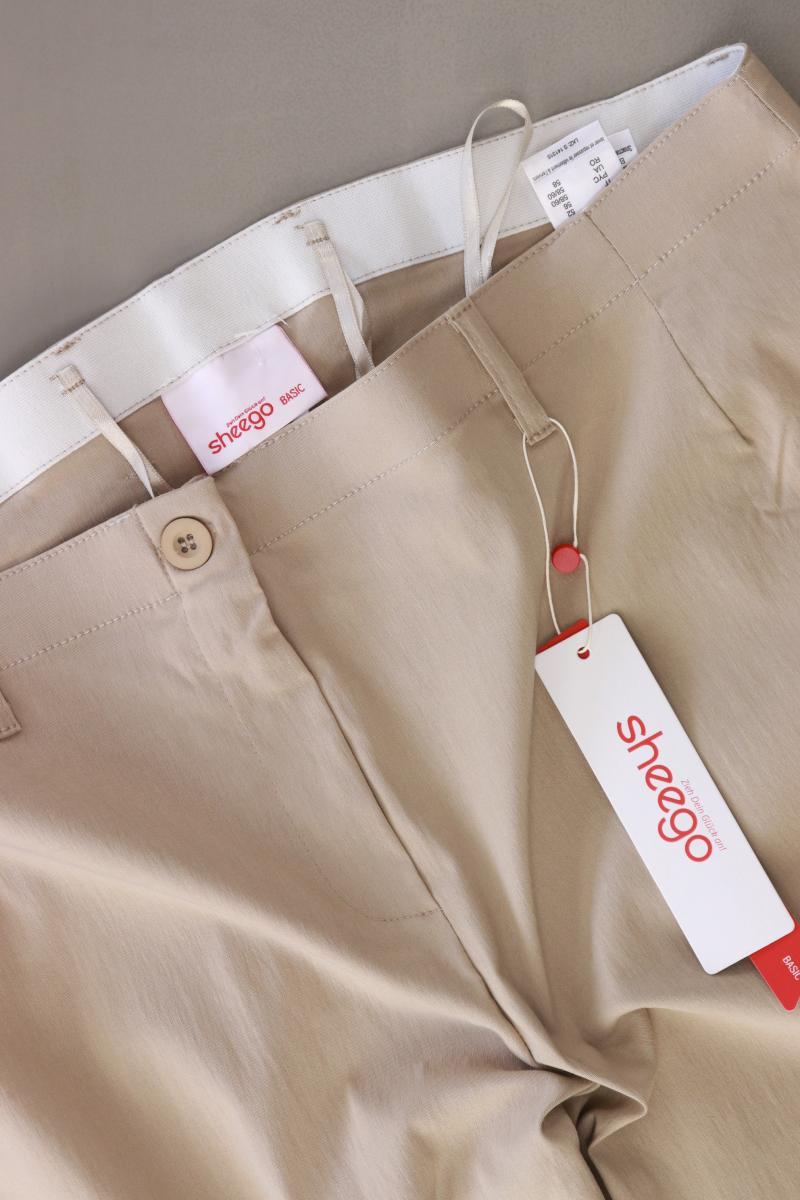 sheego Stoffhose Gr. 50 neu mit Etikett creme aus Viskose