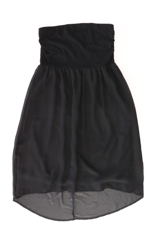 Vero Moda Bandeaukleid Gr. S Ärmellos schwarz aus Polyester