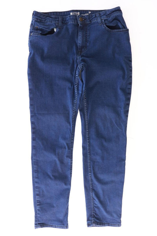 Mustang Straight Jeans Gr. W34/L32 blau aus Baumwolle