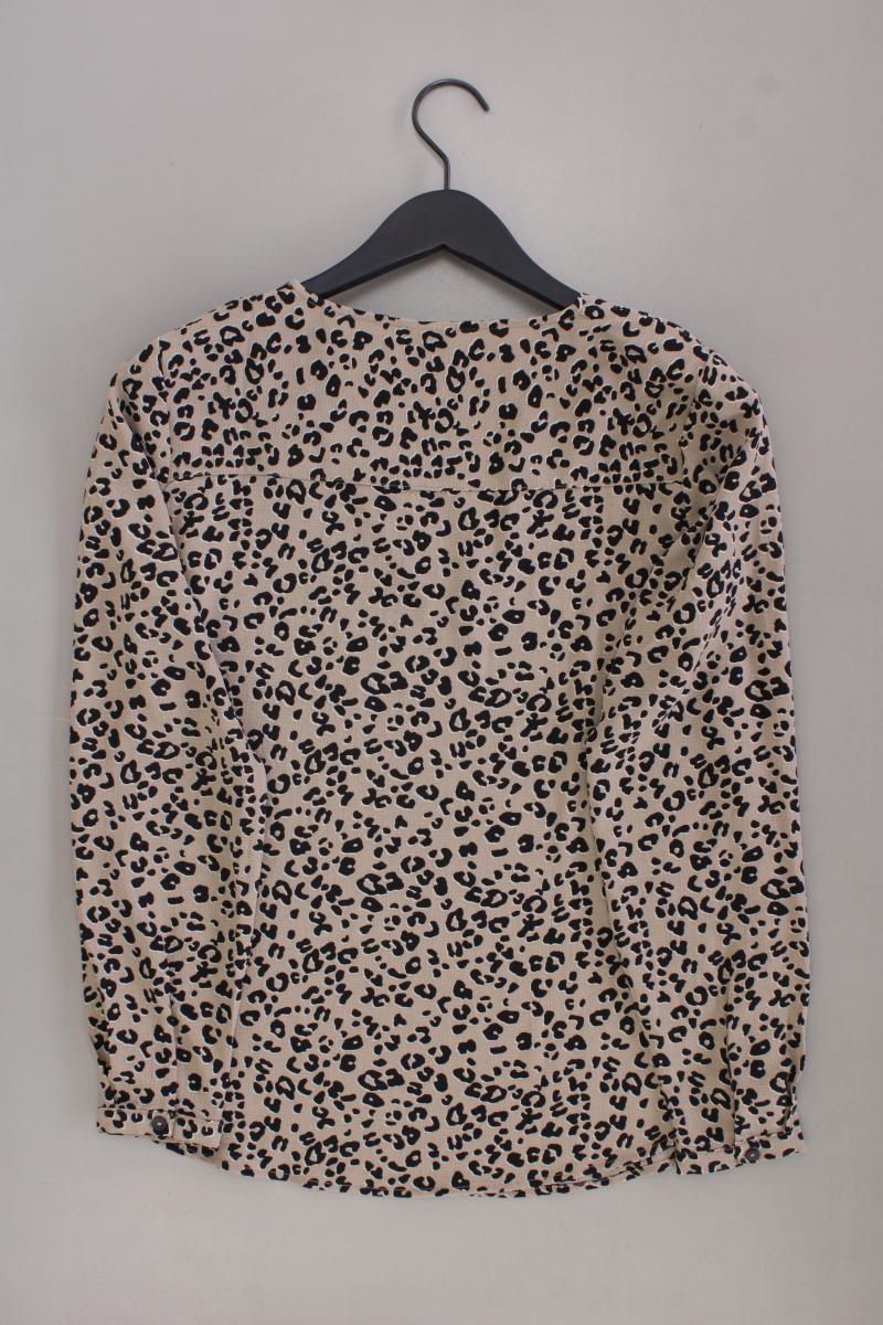 Jacqueline de Yong Langarmbluse Gr. 34 mit Tierdruck neuwertig braun