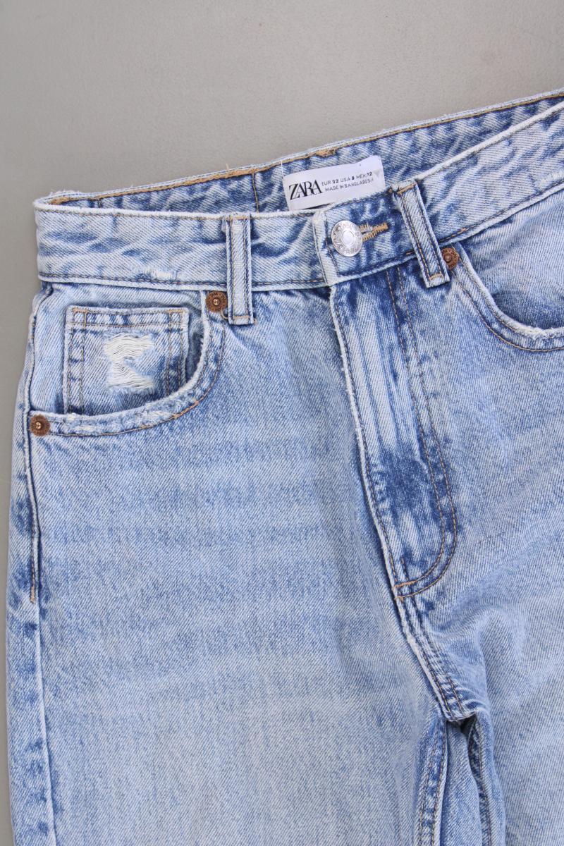 Zara Regular Jeans Gr. 32 blau