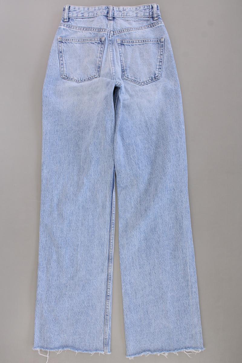 Zara Regular Jeans Gr. 32 blau