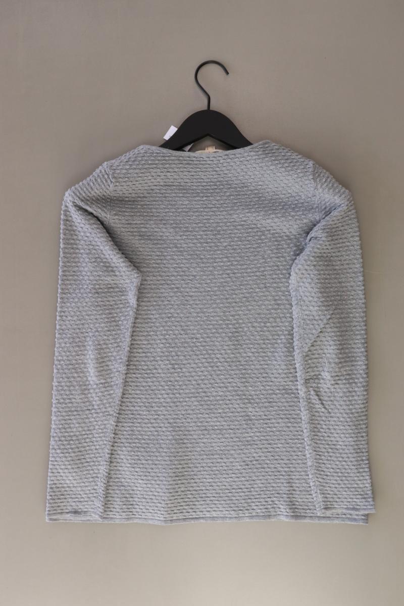 Esprit Feinstrickpullover Gr. M grau aus Baumwolle