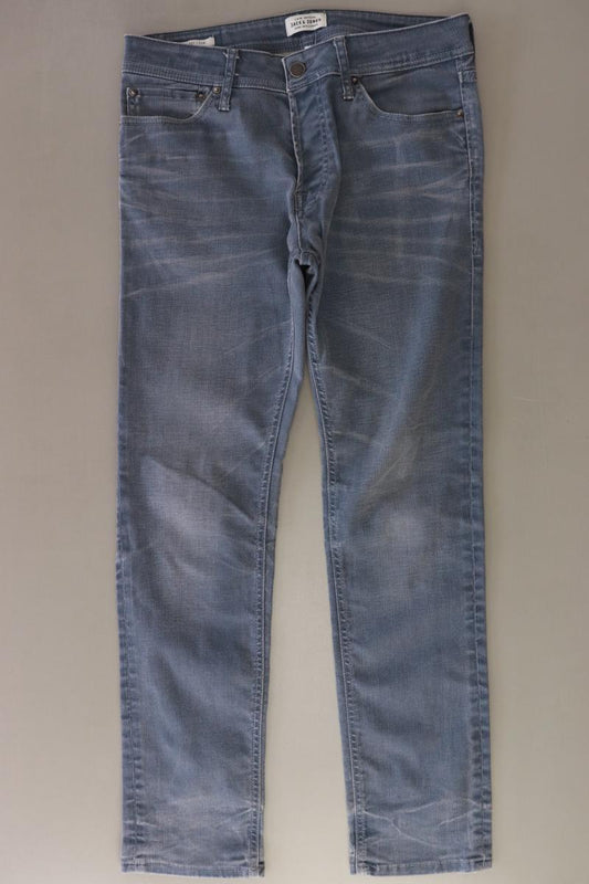 Jack & Jones Straight Jeans für Herren Gr. W32/L32 blau aus Baumwolle