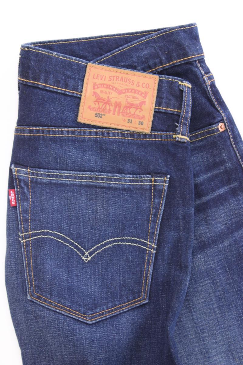 Levi's Straight Jeans für Herren Gr. W31/L30 blau aus Baumwolle