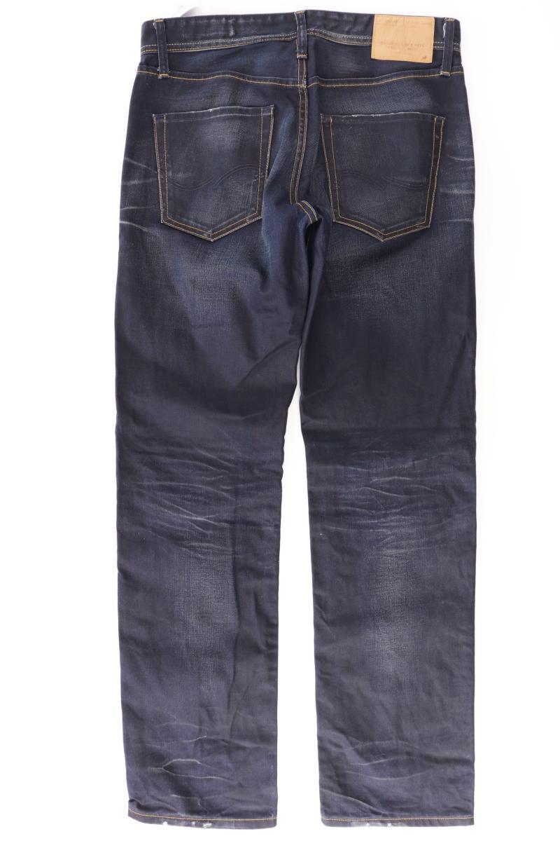 Jack & Jones Straight Jeans für Herren Gr. W30/L32 blau aus Baumwolle