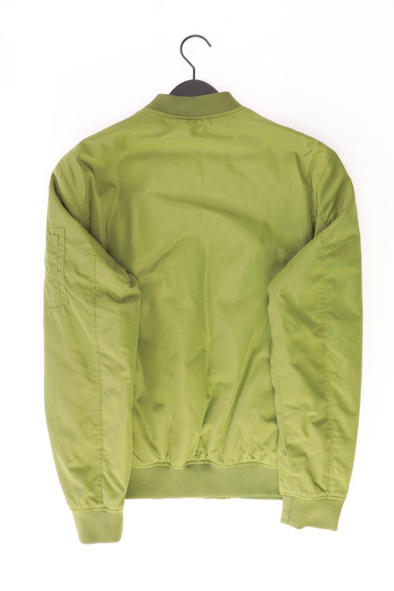 Manguun Bomberjacke für Herren Gr. M neuwertig olivgrün aus Polyester