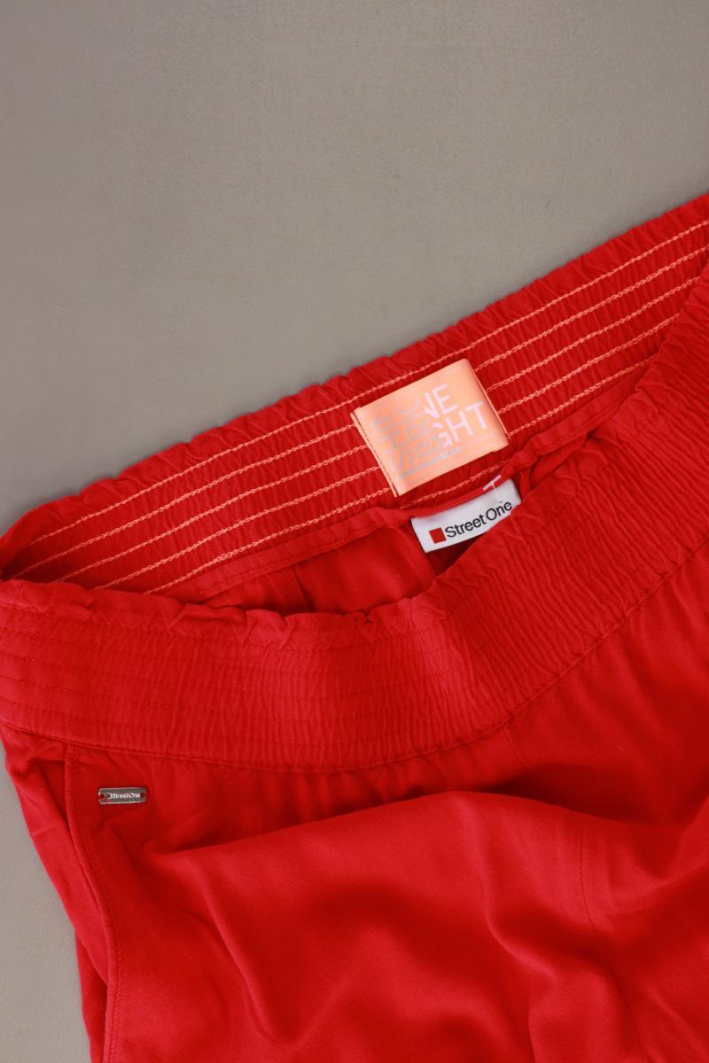 Street One Stoffhose Gr. 38/L26 rot
