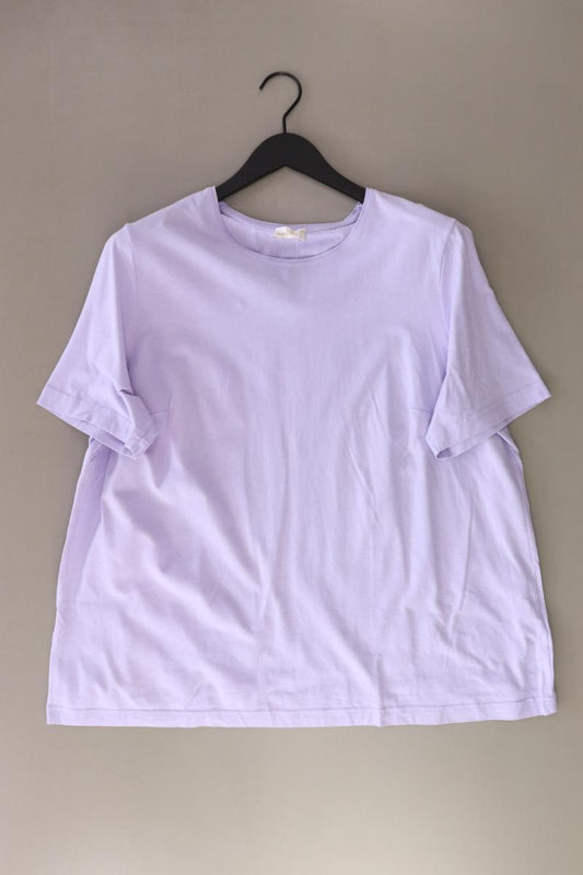 Atelier GS T-Shirt Gr. 50 Kurzarm lila aus Baumwolle