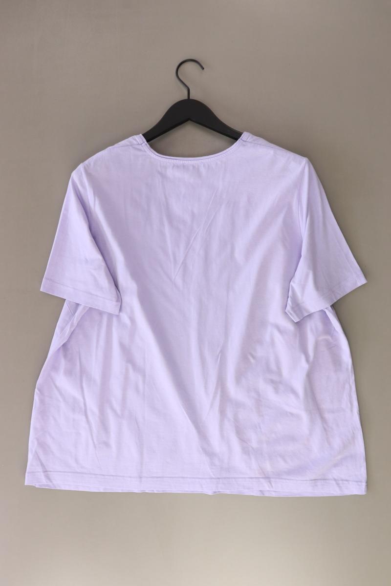 Atelier GS T-Shirt Gr. 50 Kurzarm lila aus Baumwolle