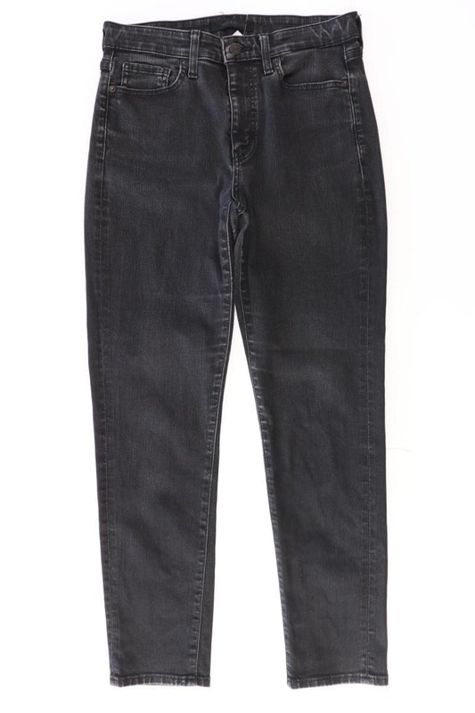 Uniqlo Straight Jeans Gr. W27 schwarz aus Baumwolle