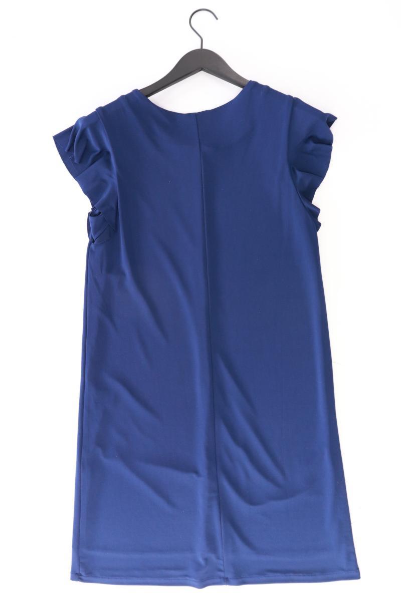 Esprit Kurzarmkleid Gr. M blau aus Polyester