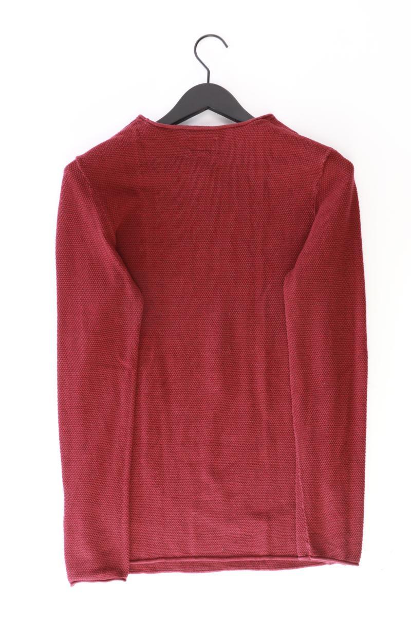 QS by s.Oliver Feinstrickpullover für Herren Gr. L rot aus Baumwolle