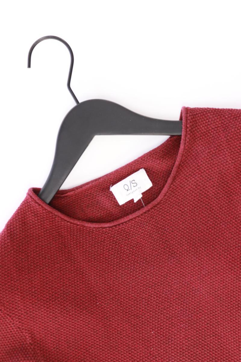 QS by s.Oliver Feinstrickpullover für Herren Gr. L rot aus Baumwolle