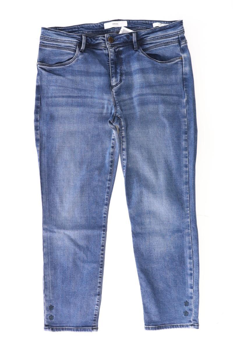 Brax 7/8 Jeans Gr. Kurzgröße 38 blau aus Baumwolle