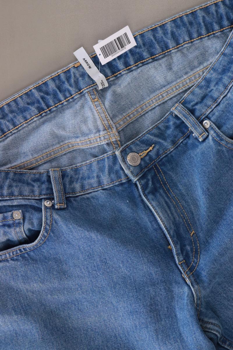 Weekday Straight Jeans Gr. W33/L32 blau aus Baumwolle
