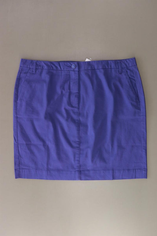 Heine Rock Gr. 48 blau aus Baumwolle