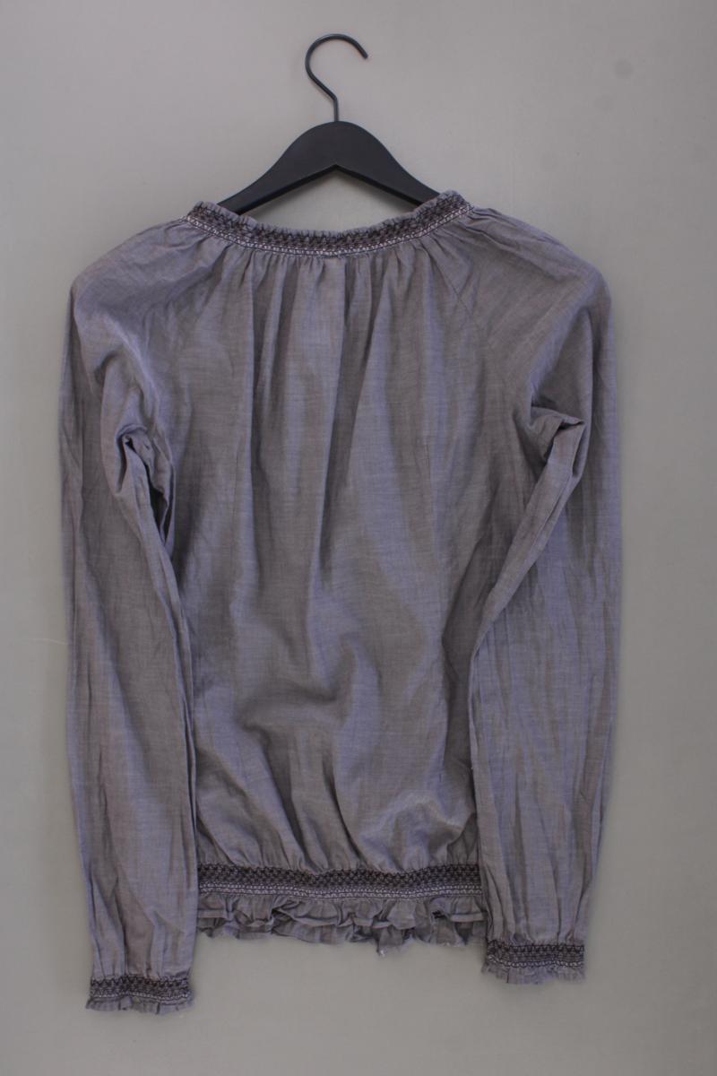 de.corp Esprit Langarmbluse Gr. 36 grau aus Baumwolle