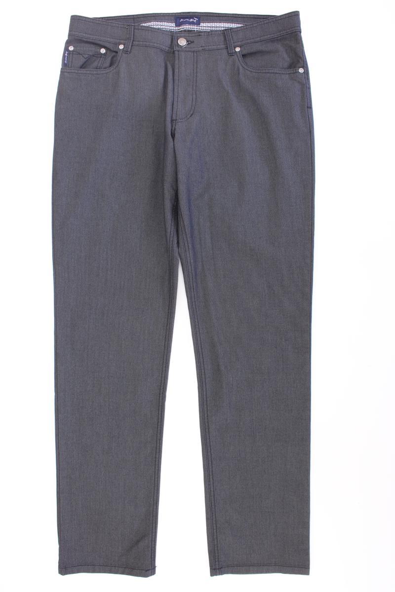 Christian Berg Five-Pocket-Hose für Herren Gr. W38/L34 grau aus Baumwolle