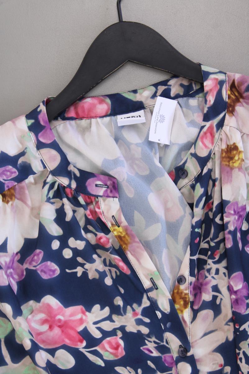 Vero Moda Langarmbluse Gr. M mit Blumenmuster mehrfarbig aus Polyester