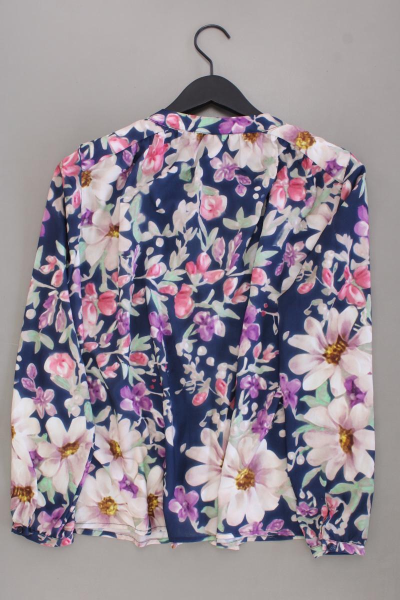 Vero Moda Langarmbluse Gr. M mit Blumenmuster mehrfarbig aus Polyester