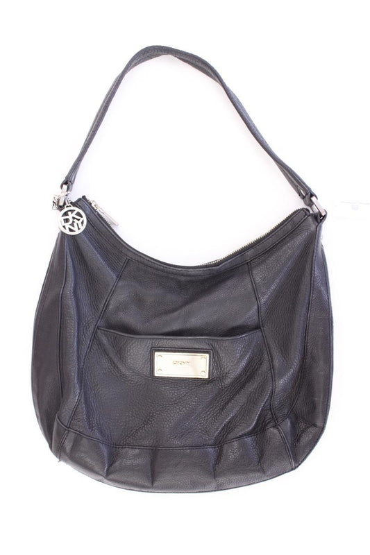 DKNY Henkeltasche schwarz aus Leder