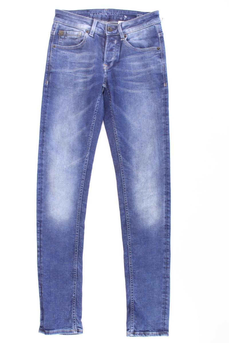 Garcia Jeans Skinny Jeans Gr. W28/L34 blau aus Baumwolle