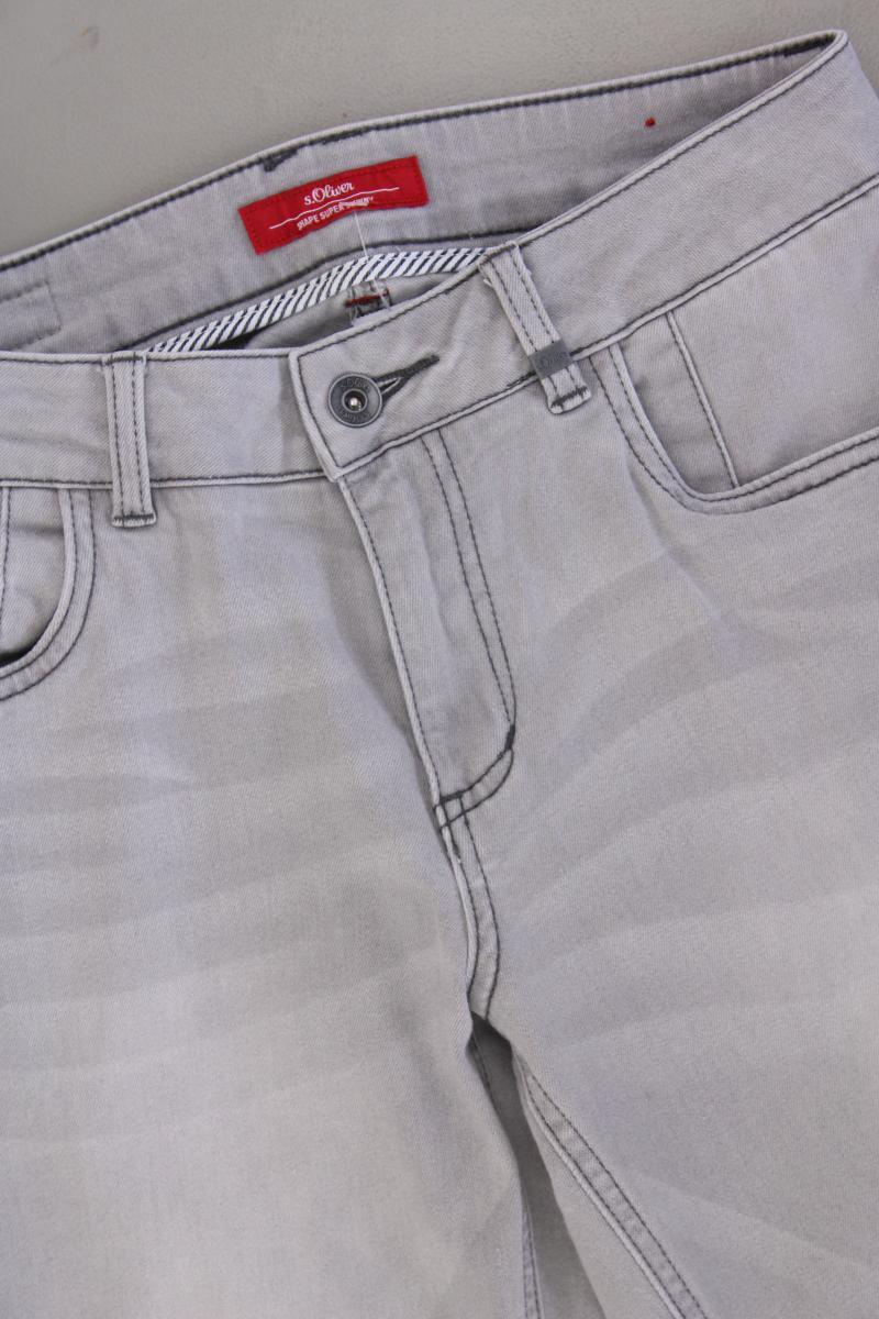 s.Oliver Skinny Jeans Gr. 36 grau aus Baumwolle