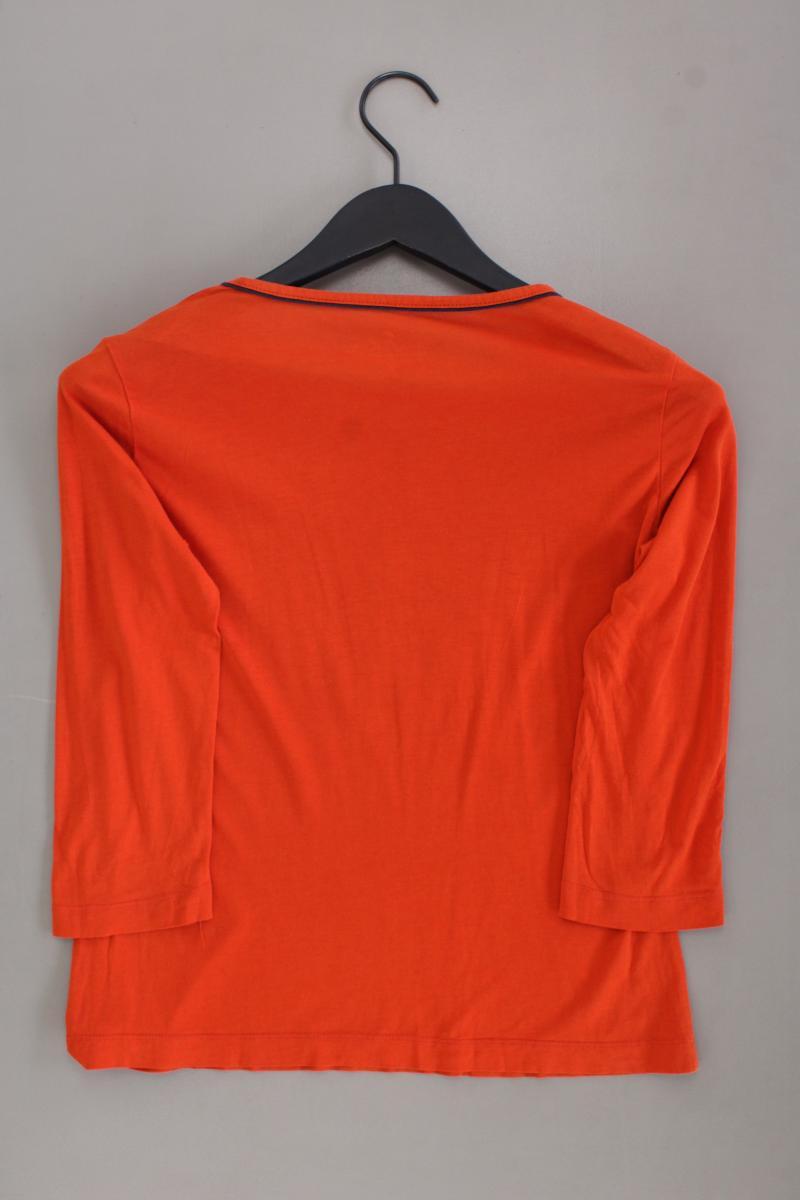 Nautica Printshirt Gr. M 3/4 Ärmel orange aus Baumwolle