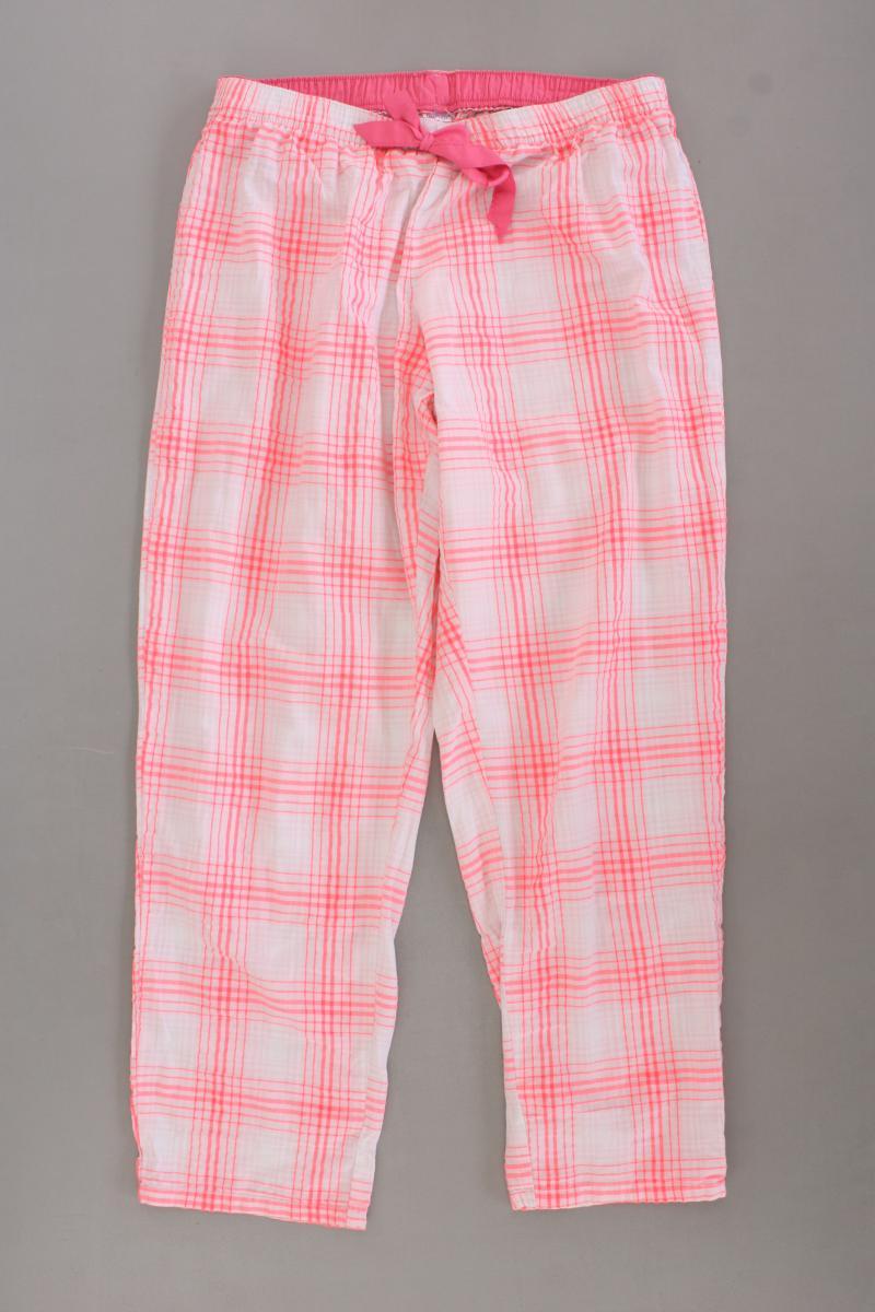 GAP Stoffhose Gr. S kariert rosa aus Baumwolle