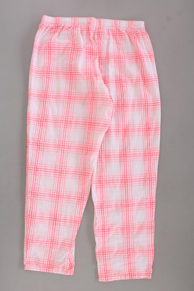 GAP Stoffhose Gr. S kariert rosa aus Baumwolle