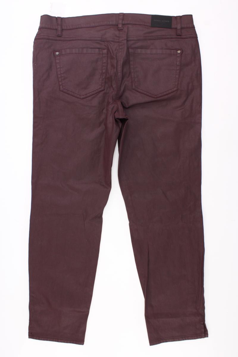 Gerry Weber Hose Gr. 44 lila aus Baumwolle