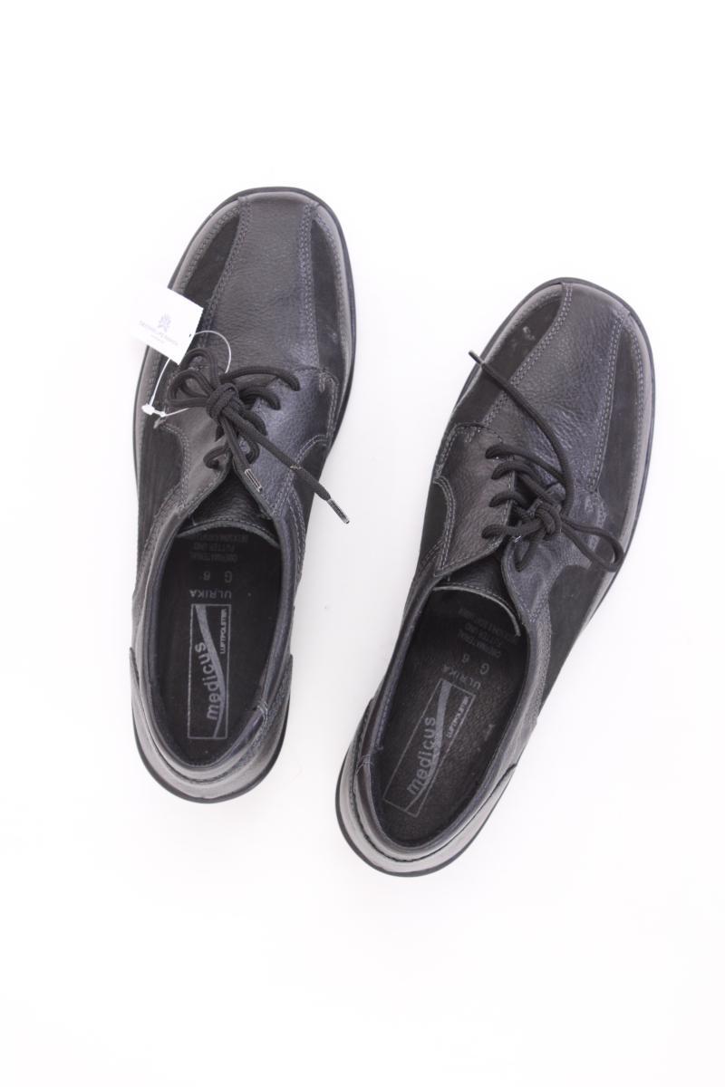 medicus Schuhe Gr. 39 schwarz aus Leder