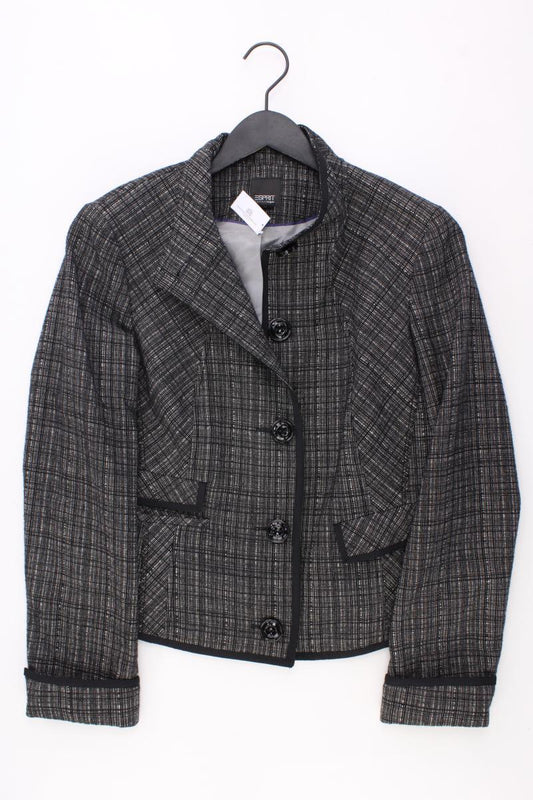 Esprit Collection Classic Blazer Gr. 42 grau aus Baumwolle