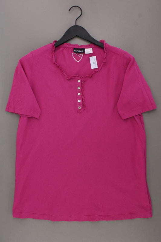 Laura Kent T-Shirt Gr. 46 Kurzarm pink aus Baumwolle